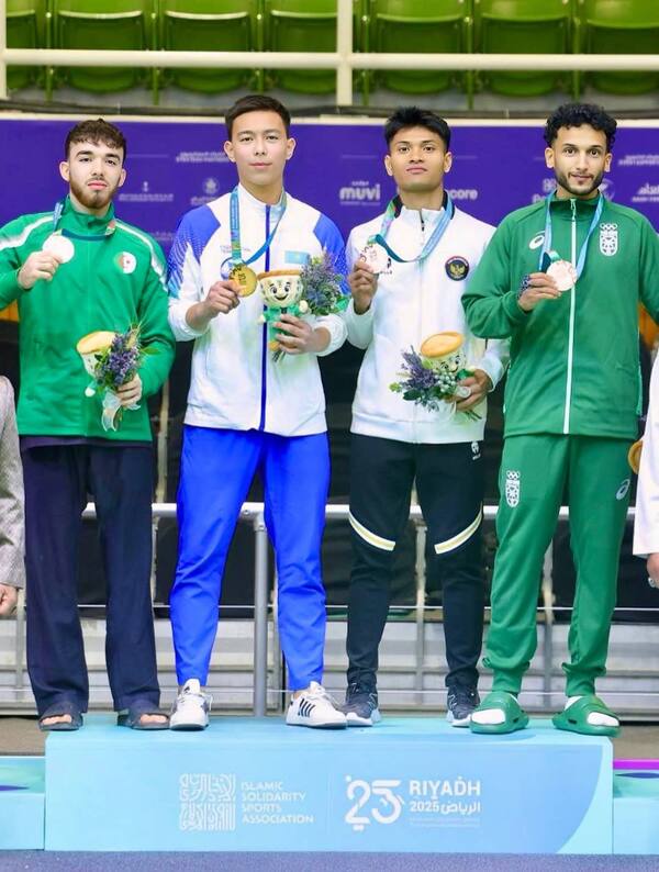 VI Ислам ынтымақтастығы ойындарында Қазақстан пенчак силаттан 3 медаль алды