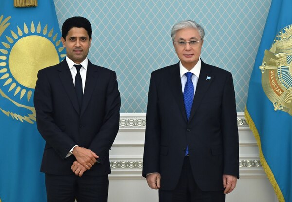 Мемлекет басшысы ПСЖ клубының президентін қабылдады