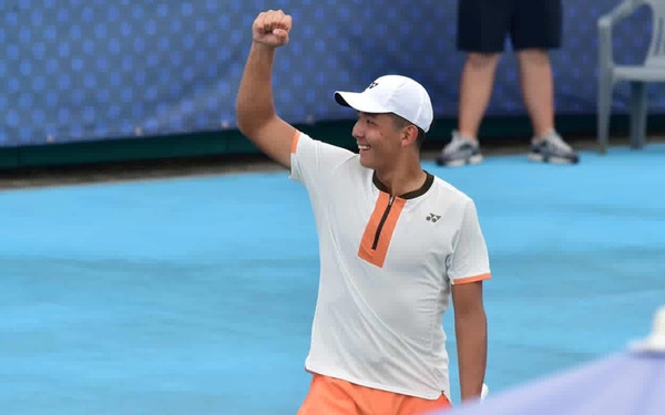 Теннисші Заңғар Нұрланұлы ересектер арасында алғашқы жеңісіне қол жеткізді