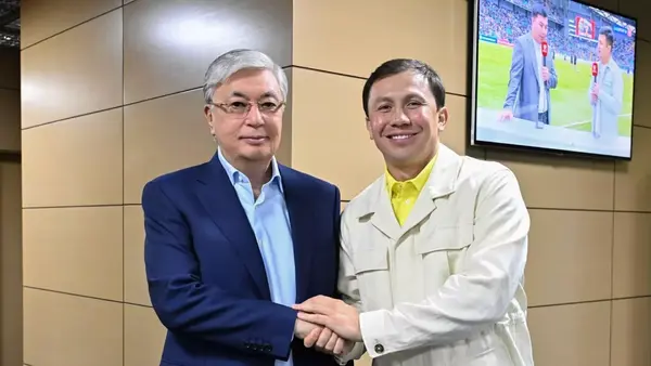 Тоқаев Головкинді жаңа қызметімен құттықтады