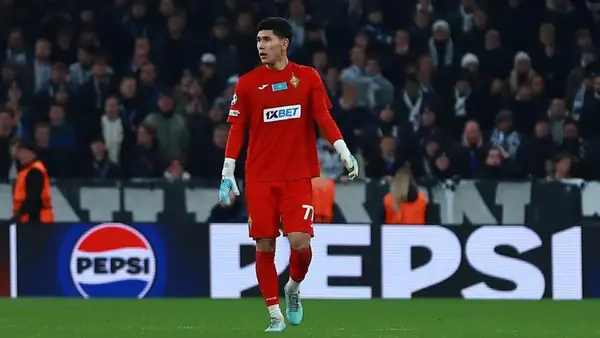 «Қайрат» қақпашысы Темірлан Анарбеков Чемпиондар лигасының үздіктері қатарына енді