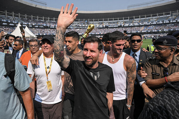 Үндістанда Мессимен кездесу тәртіпсіздікке ұласты