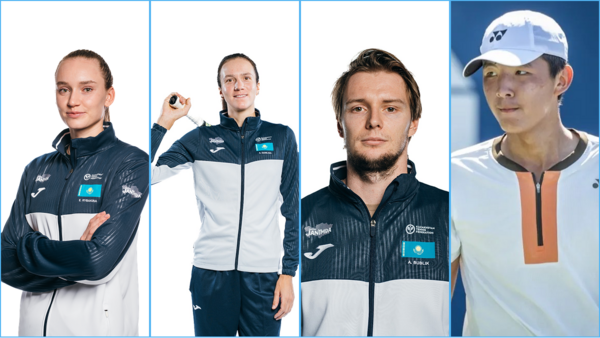 Қазақстандық төрт теннисші әлемдік рейтингте ТОП-10 қатарына қосылды