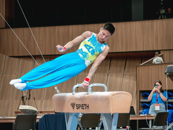 Қазақстандық гимнаст әлем кубогында күміс медаль иеленді