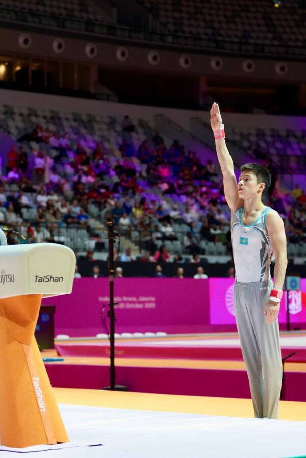 Қазақстан гимнасшылары әлем кубогының кезеңінде жүлде алды