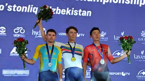 Қазақстандық велошабандоз Азия чемпионатында күміс медаль жеңіп алды