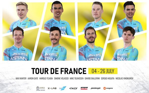XDS Astana Team «Тур де Франс – 2026» жарысына қатысатын құрамын жариялады