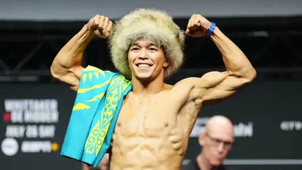 Асу Алмабаев UFC рейтингінің екі нұсқасында да жоғарылады