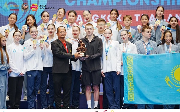 Қазақстан су спорты түрлерінен Азия чемпионатын 48 медальмен қорытындылады