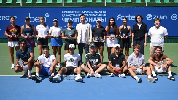 Теннистен Қазақстан чемпионатының жеңімпаздары анықталды