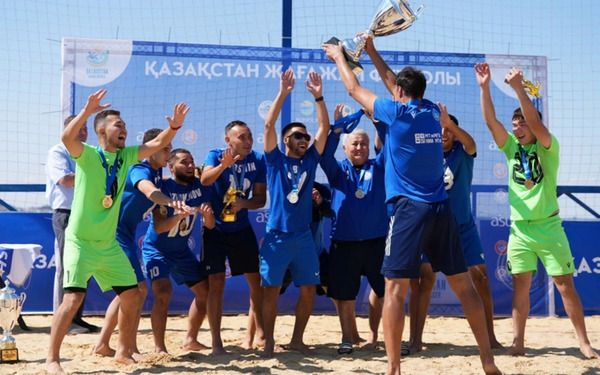 Жағажай футболынан ел чемпионаты аяқталды